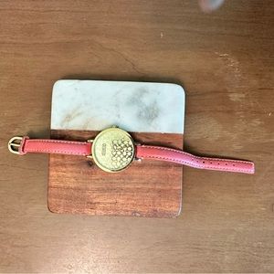 Coach Leather Watch